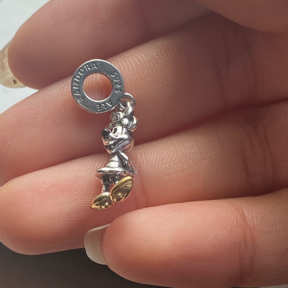 Pandora x Disney 100th anniversary Mickey Mouse Dangle Charm - Picture 1 of 3